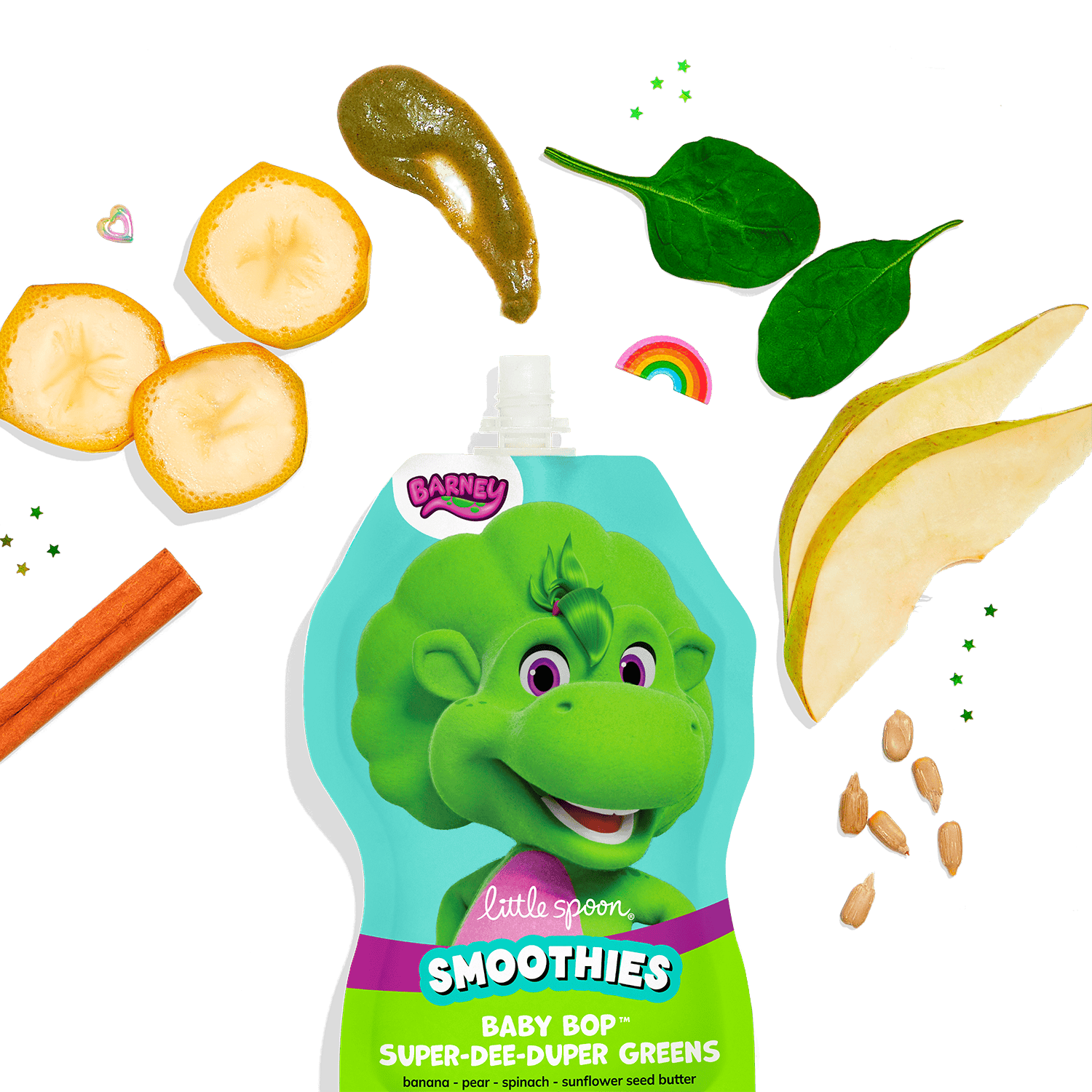 New Baby Bop Super-Dee-Duper Greens Smoothie