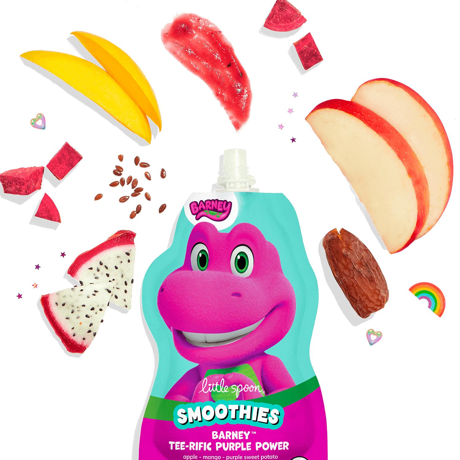 New Barney Tee-rific Purple Power Smoothie