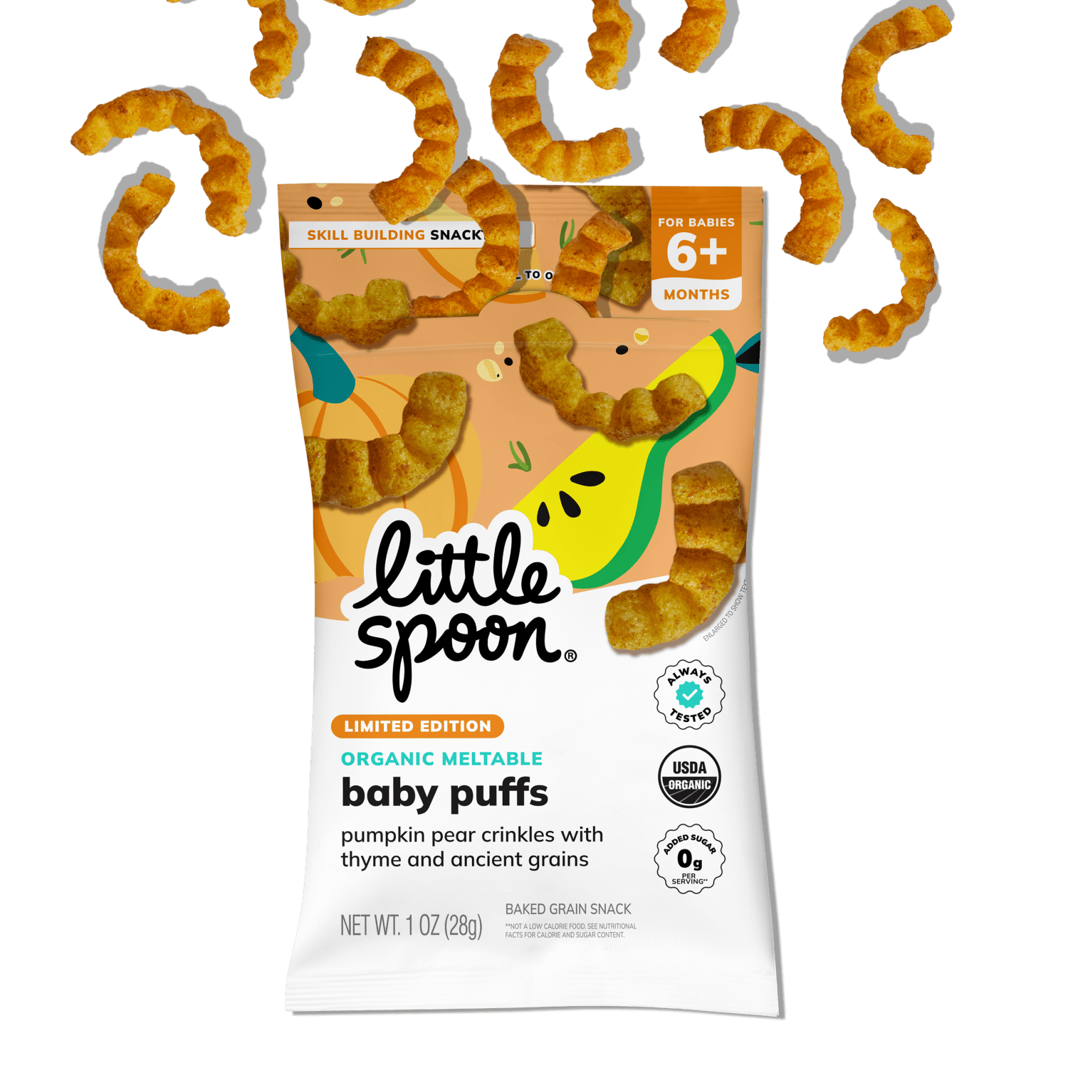 Puff of Limited Edition Pumpkin Pear Meltable Baby Crinkles